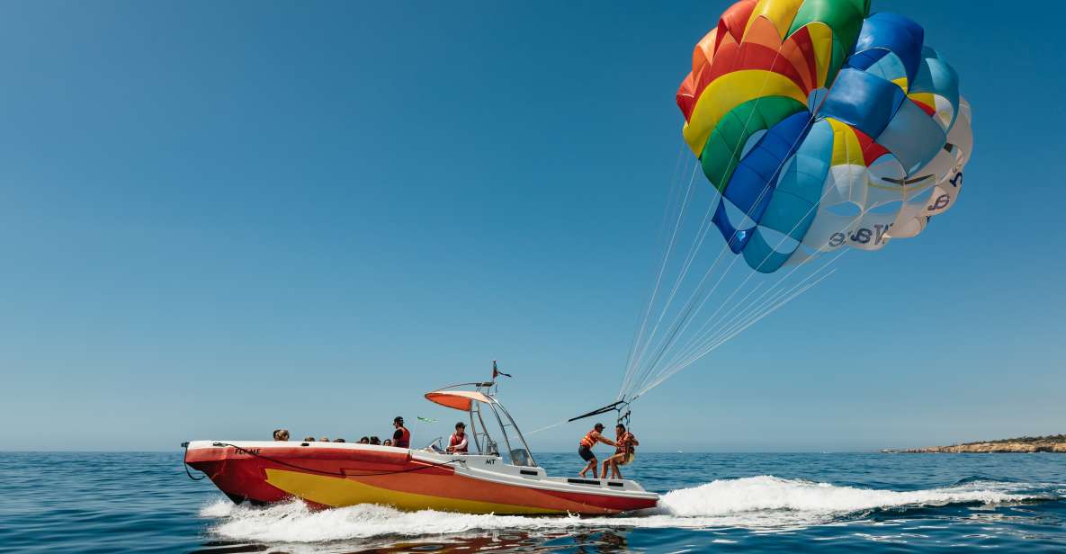 Albufeira: Parasailing Boat Trip - Activity Overview