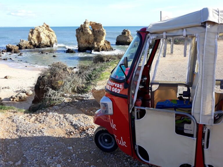 Albufeira Sightseeing In A Tuk Tuk Unique Experience Tour Overview