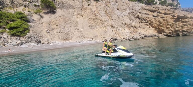 Alcudia: Aucanada Beach Jet Ski Trip Activity Overview