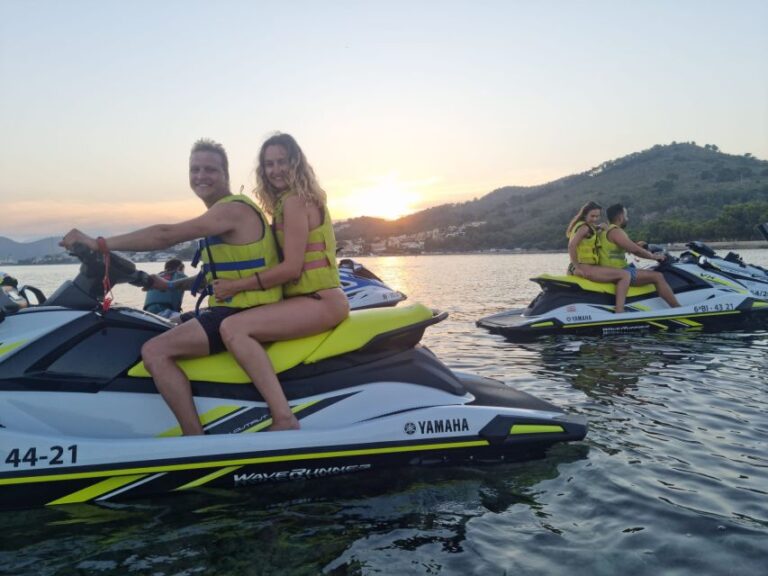 Alcudia: Sunset Jetski Ride Activity Overview