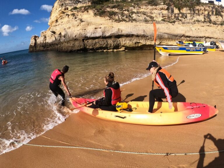 Algarve: Guided Benagil Cave Kayaking Tour Tour Overview