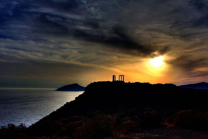 Amazing Sunset At Poseidons Temple, Cape Sounio Inclusions And Transportation