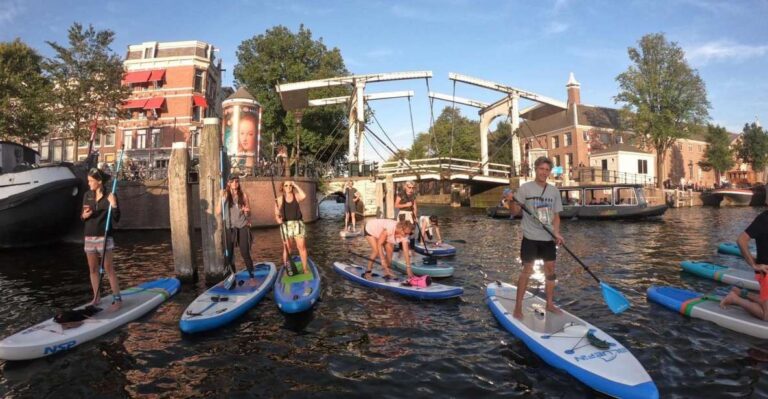 Amsterdam: 2 Hour Stand Up Paddle Board Tour Tour Overview