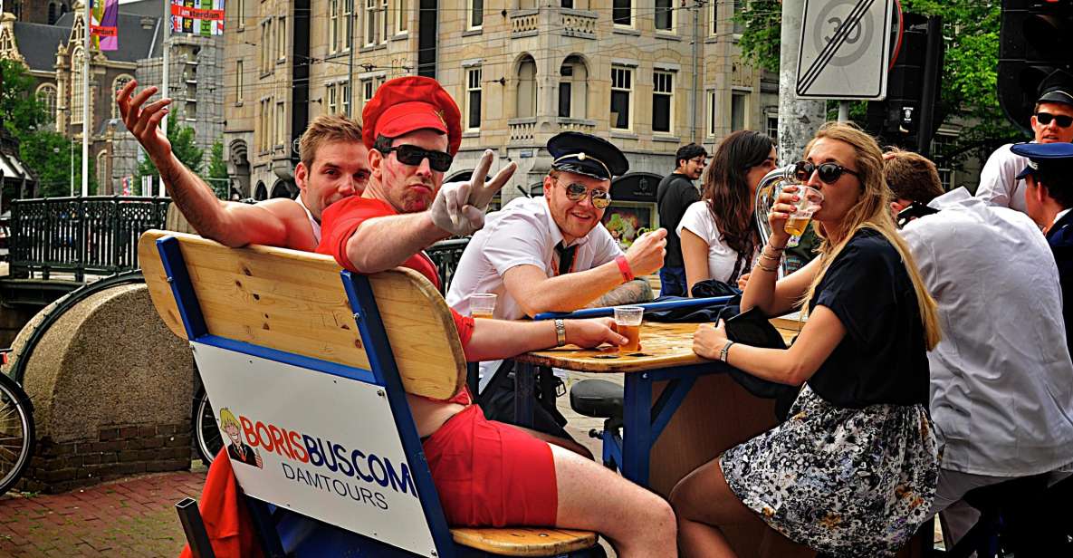 Amsterdam: Guided Beer or Prosecco Bike Tour - Activity Overview