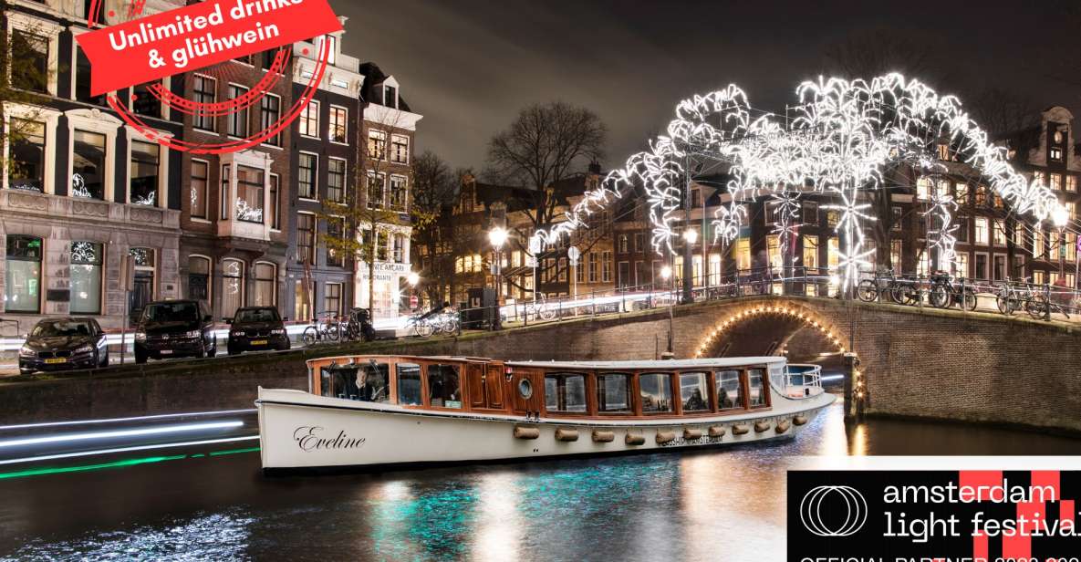 Amsterdam: Light Festival All-Inclusive Canal Cruise - Overview and Pricing