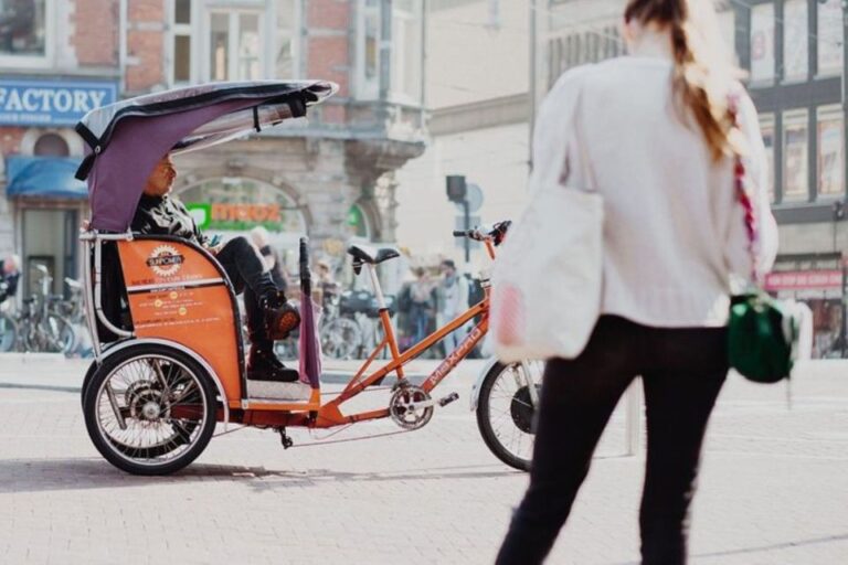 Amsterdam: Private Guided City Tour By Pedicab Tour Overview And Pricing