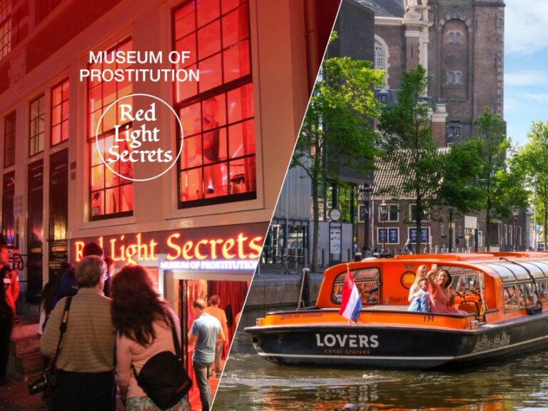 Amsterdam: Red Light Secrets Museum And 1 Hour Canal Cruise Overview Of The Experience