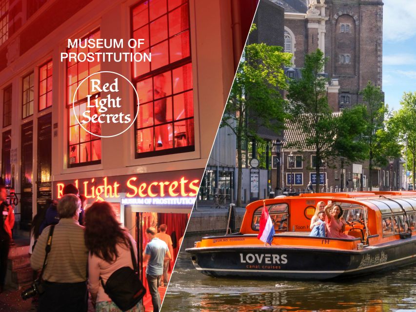 Amsterdam: Red Light Secrets Museum and 1-Hour Canal Cruise - Overview of the Experience