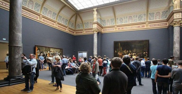 Amsterdam: Rijksmuseum Private Guided Tour Tour Overview