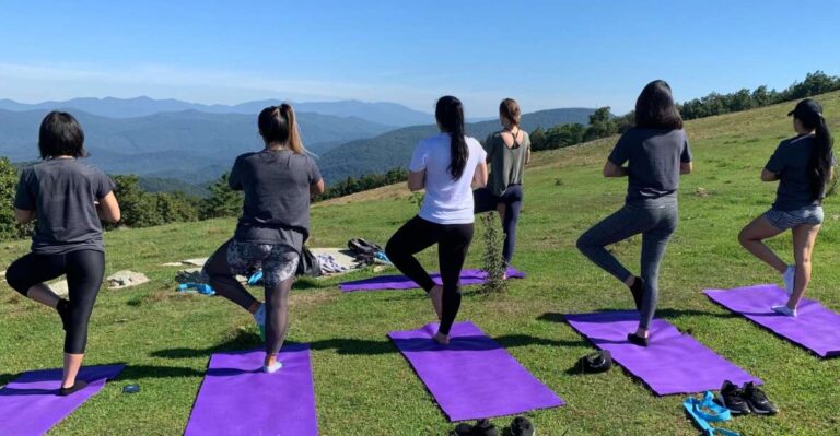 Asheville: Yoga On A Mountain Hike Activity Overview