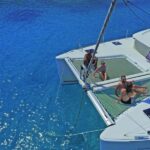 Athens: Riviera Catamaran Cruise With Meal And Drinks Luxurious All Inclusive Catamaran Cruise