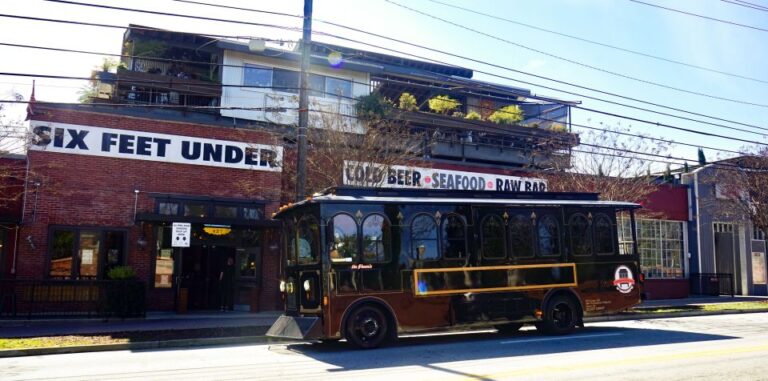 Atlanta: 1.5 Hour Highlight Trolley Tour Tour Overview