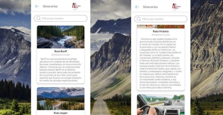 Audioguide For Western Canada Road Routes (rocky Mountains) Booking And Pricing Information