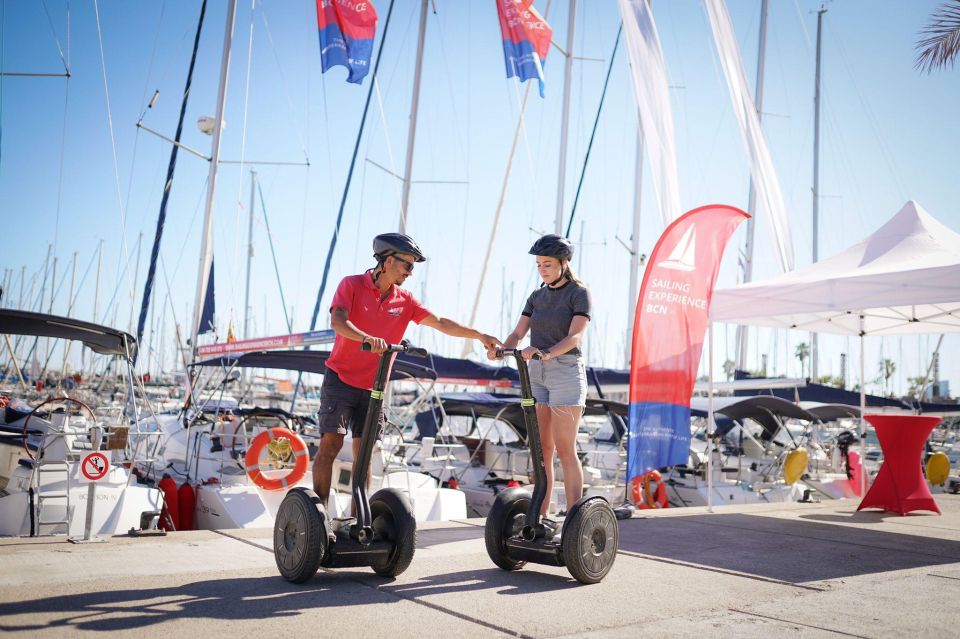 Barcelona: Segway Tour & Sailing Experience - Overview of the Tour