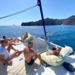 Best Of Santorini Private Half Day Catamaran Cruise Overview And Pricing