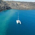 Best Of Santorini Private Half Day Catamaran Cruise With Transfer And Meal Overview Of The Aegean Sail