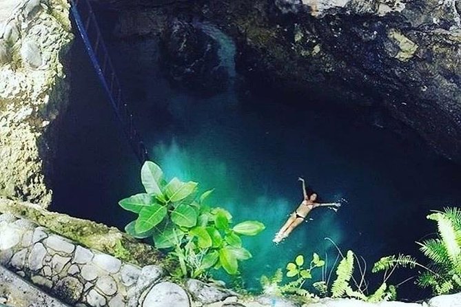 Blue Hole Mineral Spring And Ricks Cafe Overview Of The Tour