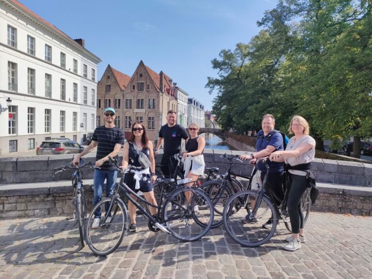 Bruges By Bike With Family And Friends! Tour Overview