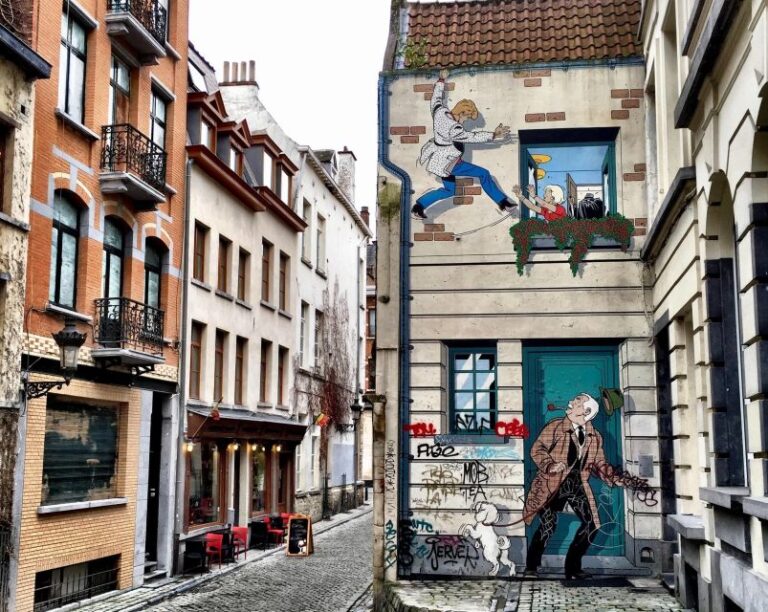 Brussels Comics & Street Art: Private Walking Tour Tour Overview