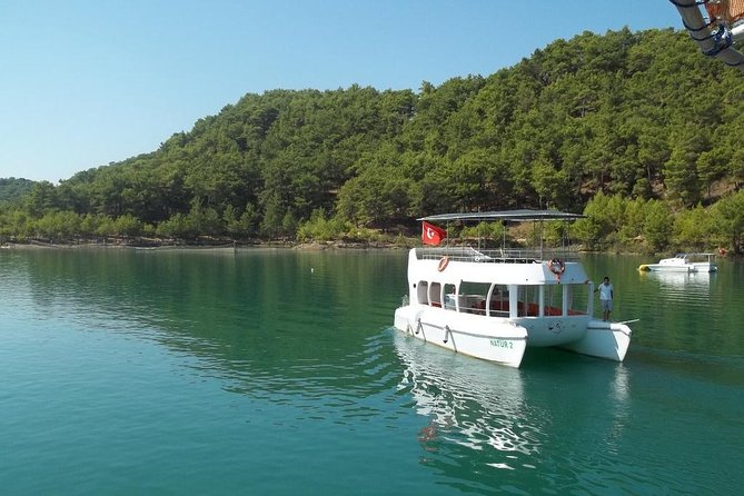 Cabrio Bus Safari and Green Lake Boat Trip From Side - Taurus Mountains Scenery