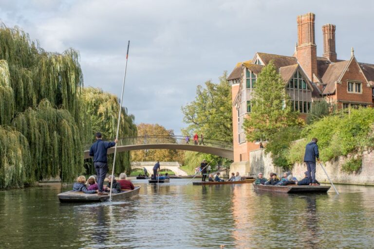 Cambridge: Punting Tour On The River Cam Tour Details