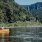 Canoeing On The Elbe River + Bike Rental From Decin To Bad Schandau Canoeing On The Elbe River