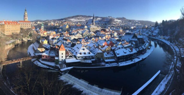 Cesky Krumlov: Private Christmas Themed Walking Tour Tour Overview