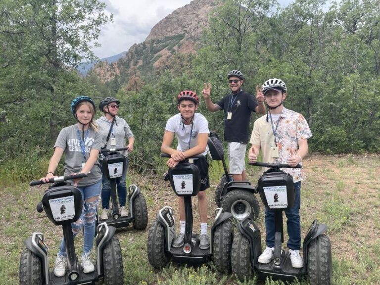 Cheyenne Cañon Art And Nature Segway Tour Tour Overview