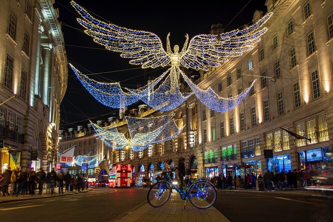 Christmas Lights Bike Tour Of London Tour Overview