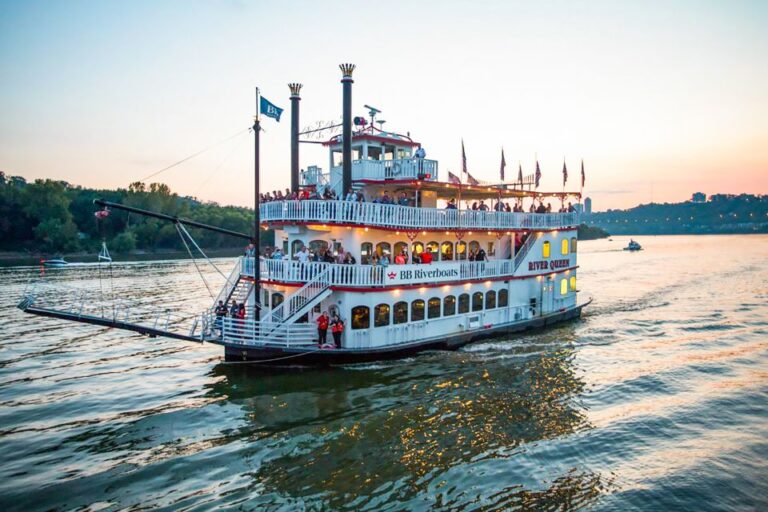 Cincinnati: Riverboat Cruise With Lunch And Entertainment Scenic Riverboat Cruise