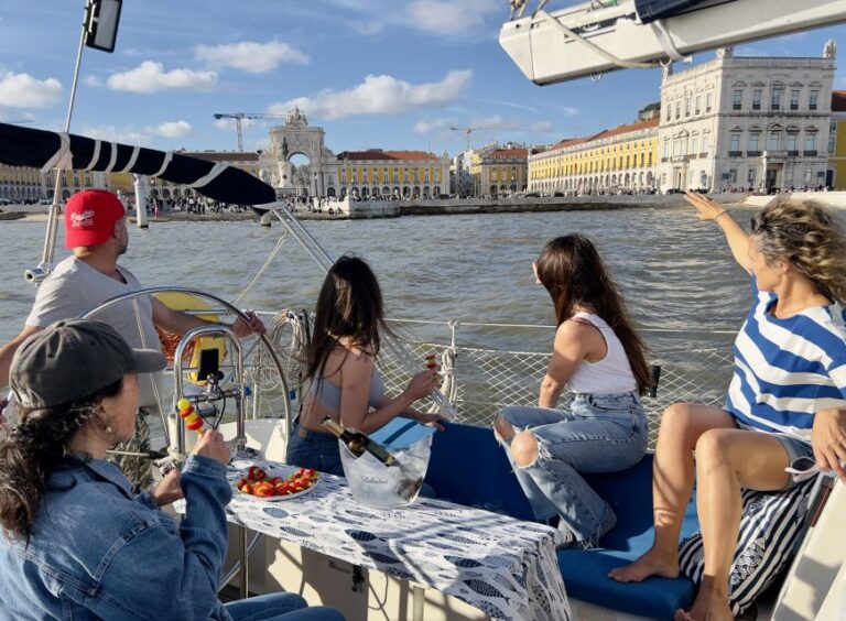 Classical Sailing Yatch Lisbon Cruise With Cheers And Bites Overview Of The Cruise