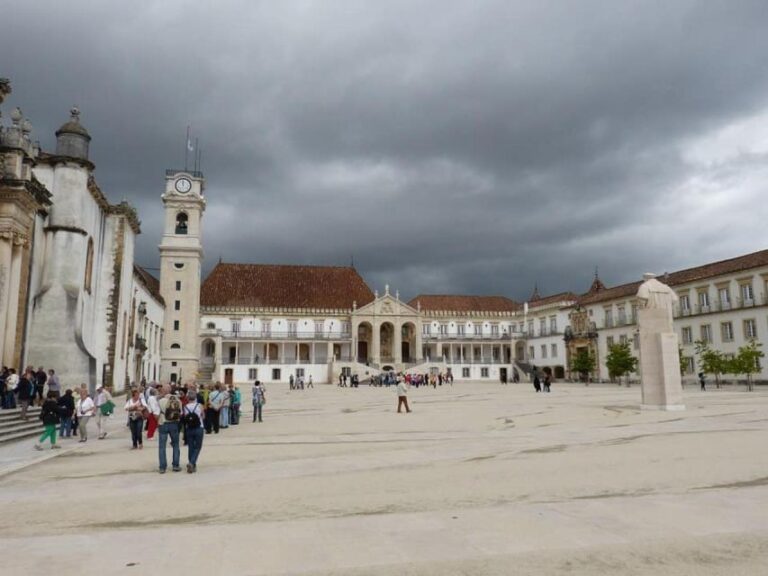 Coimbra Chronicles: A Walking Journey Through History Largo Da Portagem Exploration