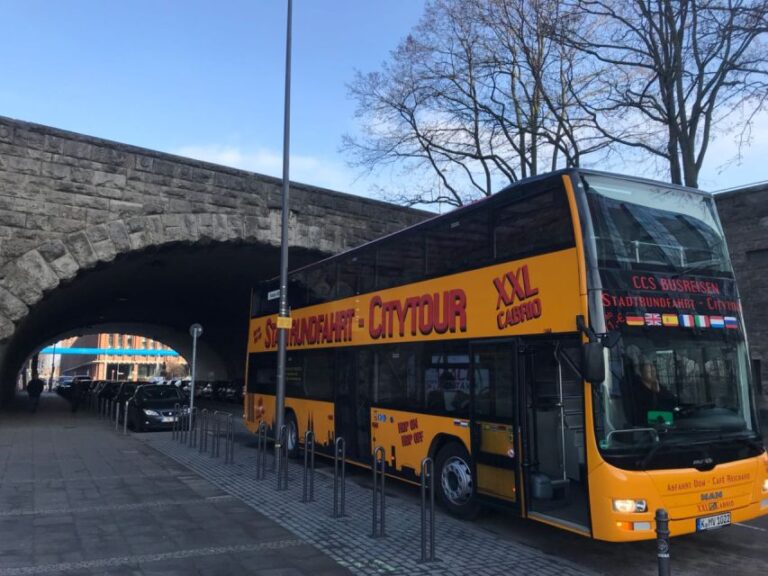 Cologne: 24h Hop On Hop Off Sightseeing Bus Ticket Tour Overview