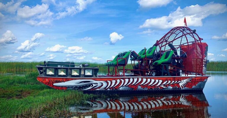 Crystal River: Backwater Adventure On An Airboat Tour Overview