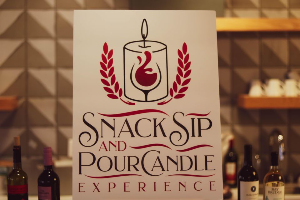 Downtown Los Angeles Snack, Sip and Pour Candle Experience! - Experience Overview