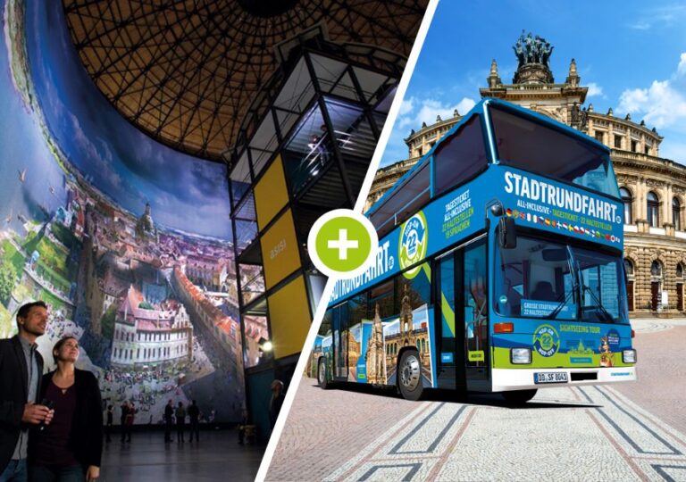 Dresden: 1 Day Hop On Hop Off Bus, Panometer Entry & More Tour Details