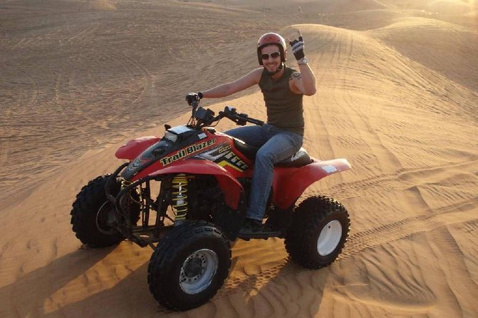 Dubai: Atv Ride And Desert Safari Drive (morning Adventure) Tour Overview