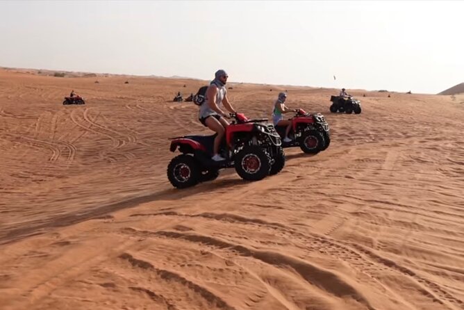 Dubai Desert Safari, Sand-boarding, CamelRide, Veg & BBQ Dinner - Overview of the Desert Safari