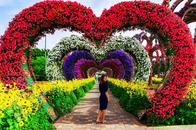 Dubai Miracle Garden And Global Village Shopping Tour Overview Of The Tour