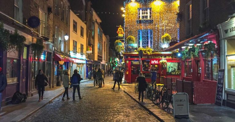 Dublin: Historic Guided Walking Tour & Dublin Castle Ticket Tour Overview