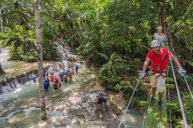 Dunns River Falls, Zipline, Bamboo Rafting, Horseback Ride Tour Customer Experiences