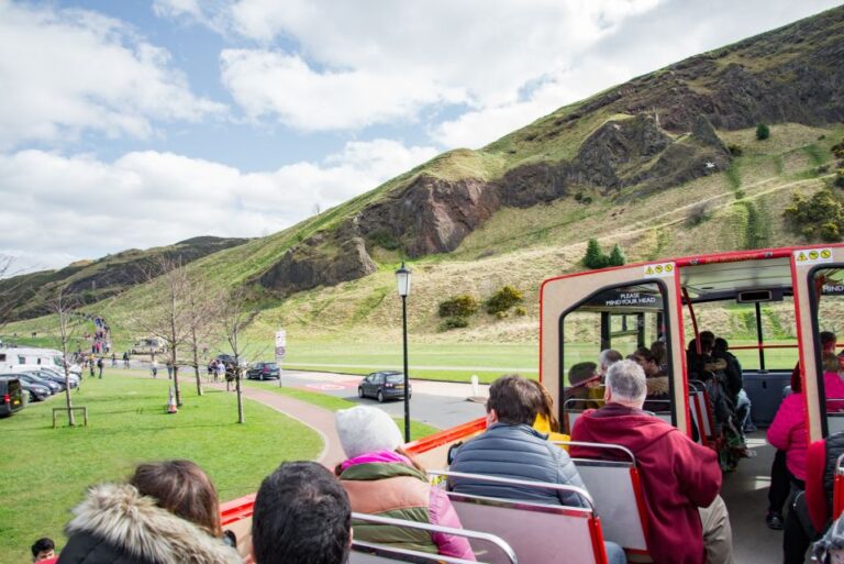 Edinburgh: Hop On Hop Off Bus Pass With 3 City Tours Overview Of The Hop On Hop Off Pass