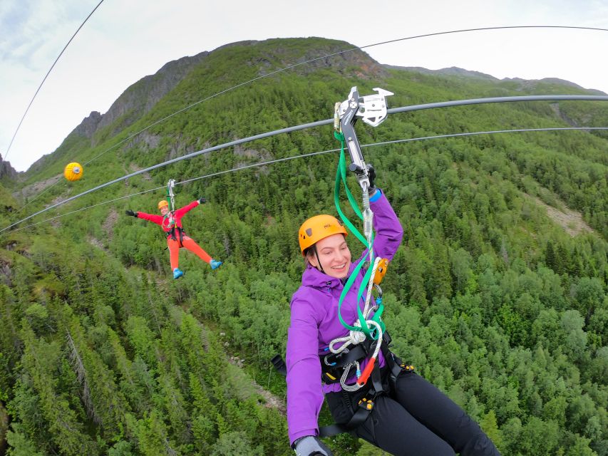 Feel the Adrenaline in Mosjøen Zipline - Soaring Over the River Vefsna