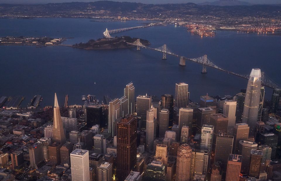 Flight Over San Francisco Night Tour - Overview of the Tour