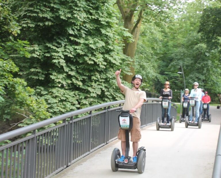 Frankfurt: Green Areas Segway Tour With Guide Tour Overview