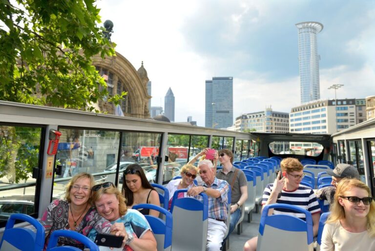 Frankfurt: Hop On Hop Off Day Skyline Or Express City Tour Tour Description