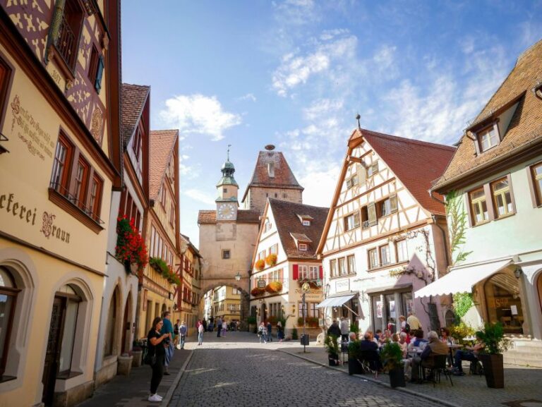 Frankfurt To Rothenburg Private Tour By Public Transport Overview Of The Private Tour