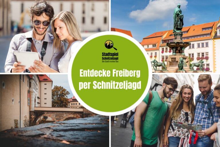 Freiberg: Scavenger Hunt Self Guided Walking Tour Tour Overview