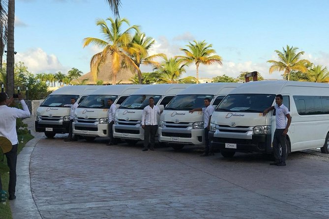 From and to Punta Cana Airport (PUJ) <=> All Places and Hotels in Bávaro Punta Cana - Service Overview