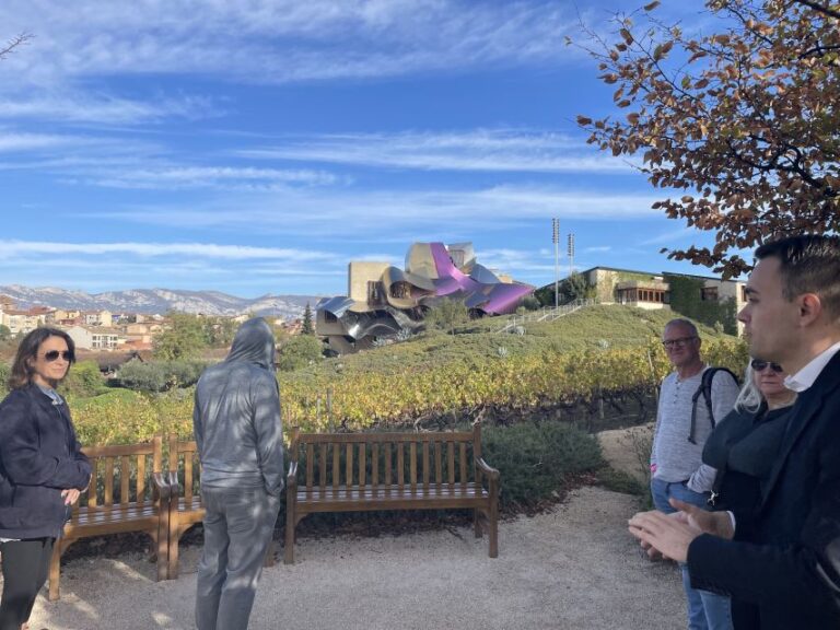 From Bilbao: Rioja Architecture And Wine Tour Overview Of The Tour